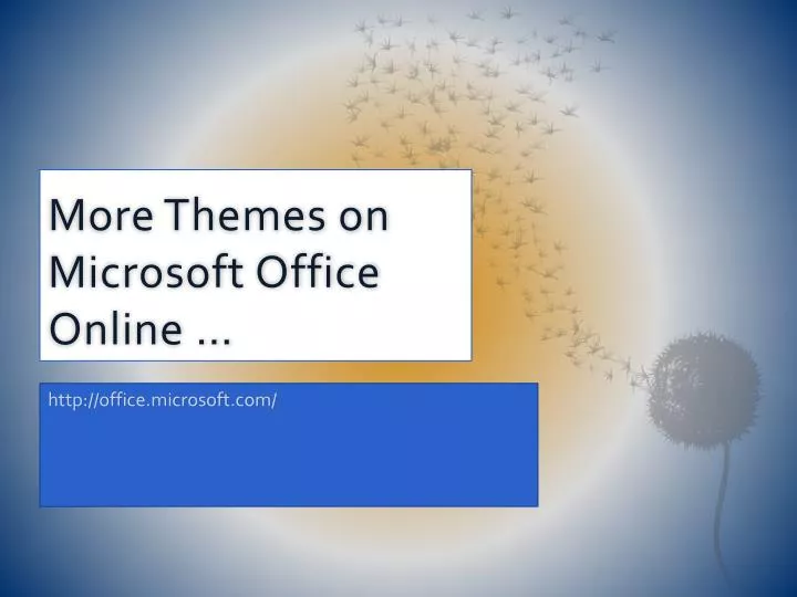 more themes on microsoft office online