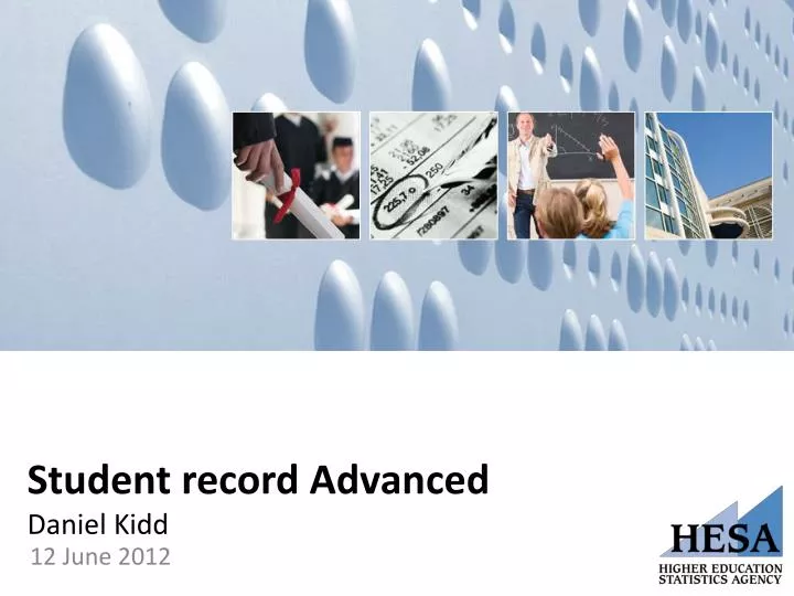 student record advanced daniel kidd