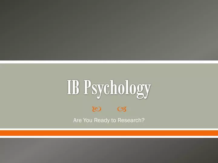 ib psychology