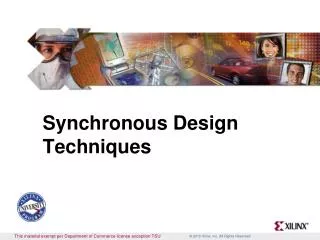 Synchronous Design Techniques