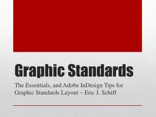 Graphic Standards