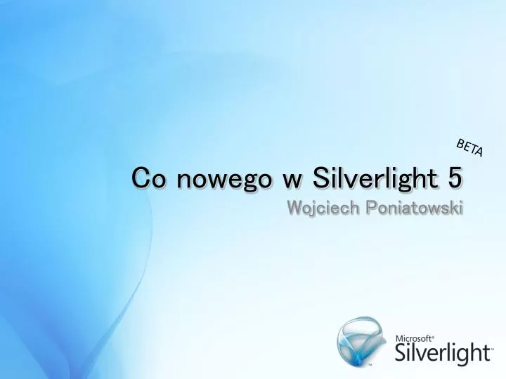 co nowego w silverlight 5