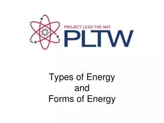 types of energy and forms of energy