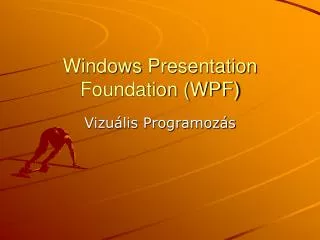 Windows Presentation Foundation (WPF)