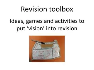 R evision toolbox