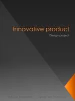 Innovative product - slide 1