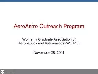 AeroAstro Outreach Program