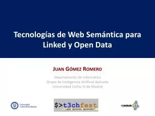 tecnolog as de web sem ntica para linked y open data