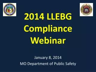 2014 LLEBG Compliance Webinar