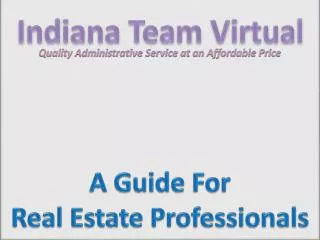 Indiana Team Virtual