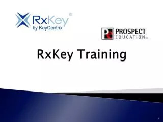 RxKey Training