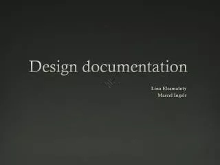 design documentation