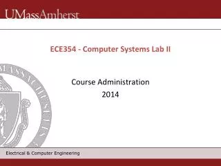 ECE354 - Computer Systems Lab II