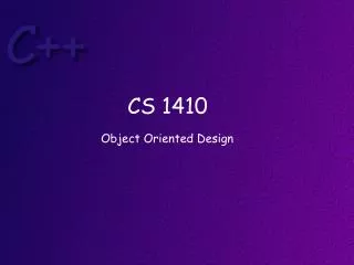 CS 1410