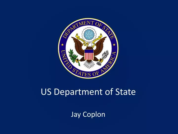 us department of state jay coplon
