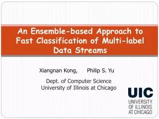 An Ensemble-based Approach to Fast Classification of Multi-label Data Streams