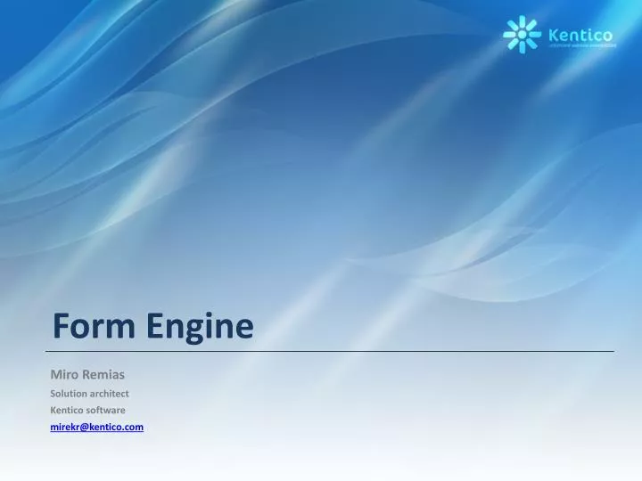 form engine