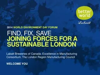 2014 World Environment Day Forum