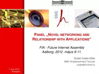 panel novel networking and relationship with applications