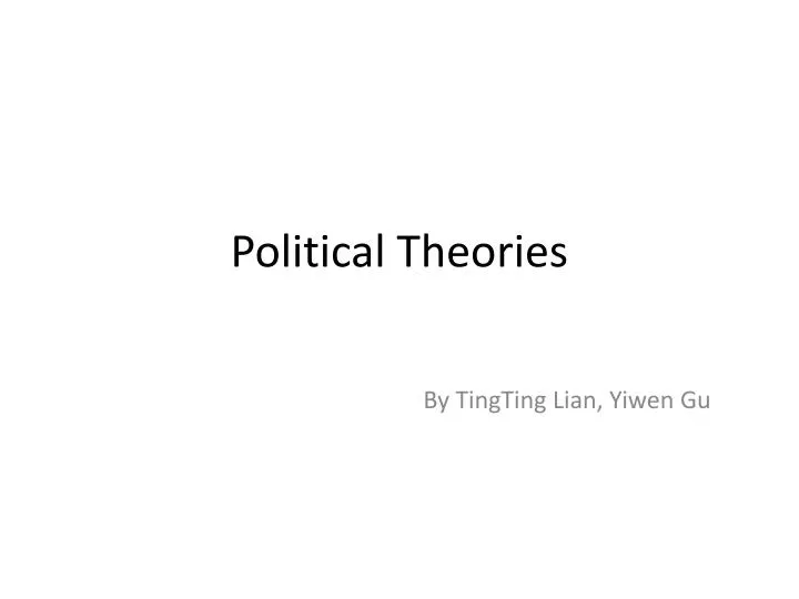 political theories