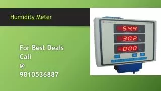 Conductivity ORP Flow Meter