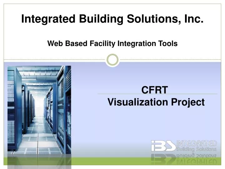 integrated building solutions inc web based facility integration tools