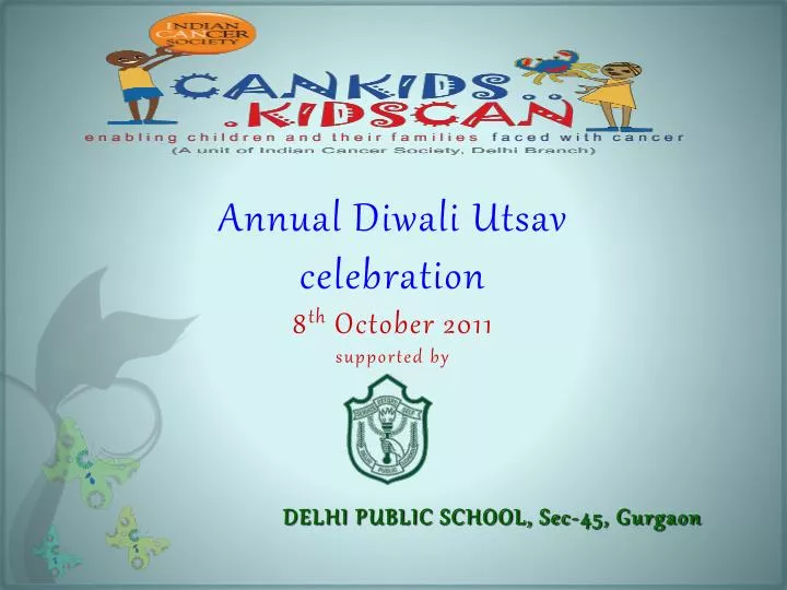 annual diwali utsav celebration 8 th october 201 1 supported by delhi public school sec 45 gurgaon