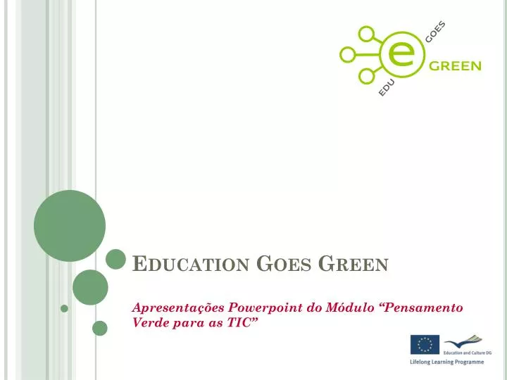 education goes green