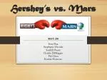 Hershey’s vs. Mars - slide 1