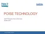 Poise Technology - slide 1