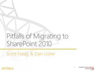 Pitfalls of Migrating to SharePoint 2010