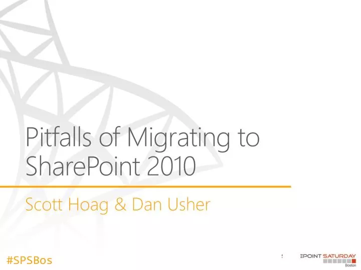 pitfalls of migrating to sharepoint 2010