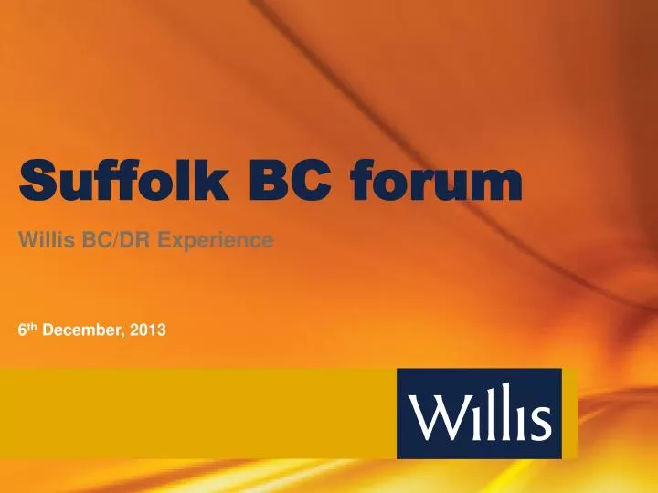 suffolk bc forum