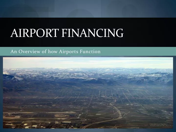 airport financing