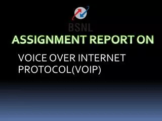 VOICE OVER INTERNET PROTOCOL(VOIP)