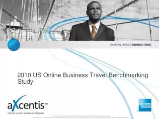 2010 US Online Business Travel Benchmarking Study