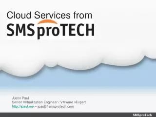 Cloud Services from