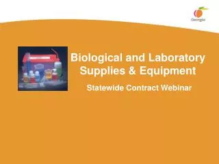 Biological and Laboratory Supplies &amp; Equipment