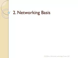 2. Networking Basis