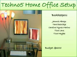 Techno5 Home Office Setup