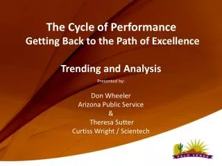 The Cycle of Performance Getting Back to the Path of Excellence