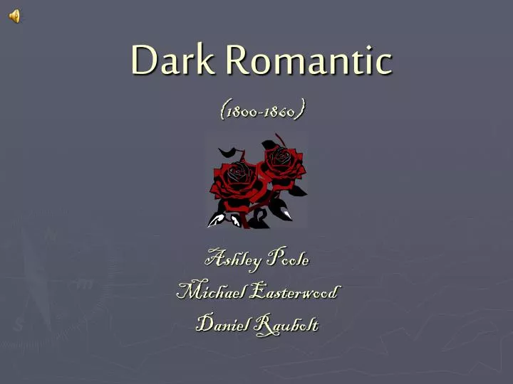 dark romantic 1800 1860