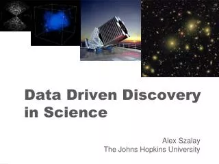 Data Driven Discovery in Science