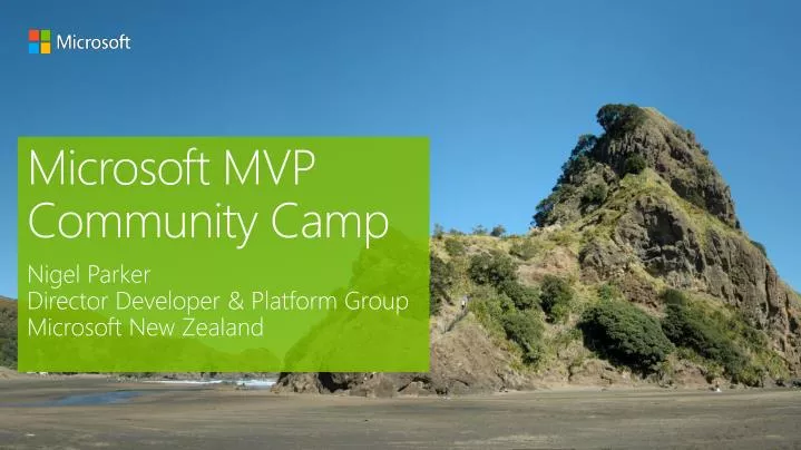microsoft mvp community camp