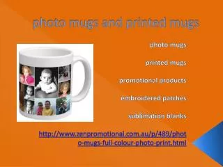photo mugs and printed mugs