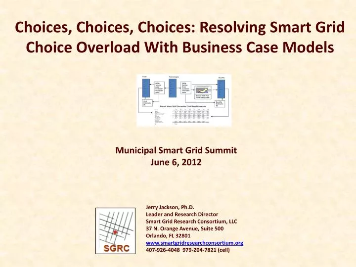 choices choices choices resolving smart grid choice overload with business case models