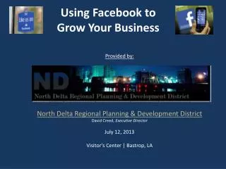 Using Facebook to Grow Your Business