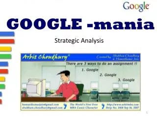 GOOGLE -mania