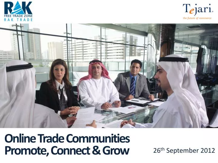 online trade communities promote connect grow