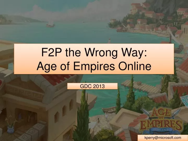 f2p the wrong way age of empires online